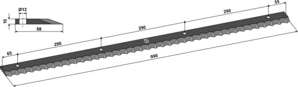 Ensilage Kniv