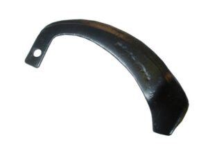 Kniv Buet Venstre. Bredde: 25mm, Højde: 220mm, Hul Ø: 12mm. Passer til Yanmar