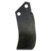 Kniv Buet Venstre 70x7mm Højde: 187mm. Hulafstand: 46mm. Hul Ø: 14.5mm. Passer til Sovema Passer til: 900111004