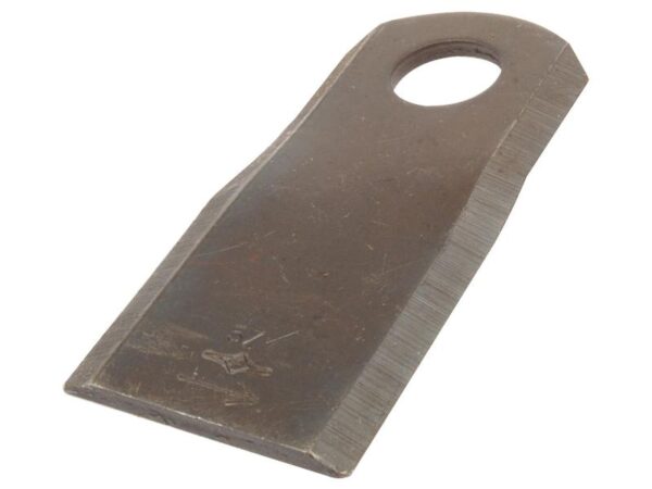 Kniv - Snoet, skarpe nederste kanter, parallel - 115 x 50x4mm - Hul Ø20.5mm - Højre - Passer til Kuhn Passer til: K6804720