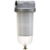 Vandudskilningsfilter Tank (komplet) Micron Rating, Gevind: 1'' BSP