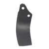 Kniv Buet Højre 80x6mm Højde: 195mm. Hulafstand: 56mm. Hul Ø: 14.5mm. Passer til Maschio Passer til: 02108432