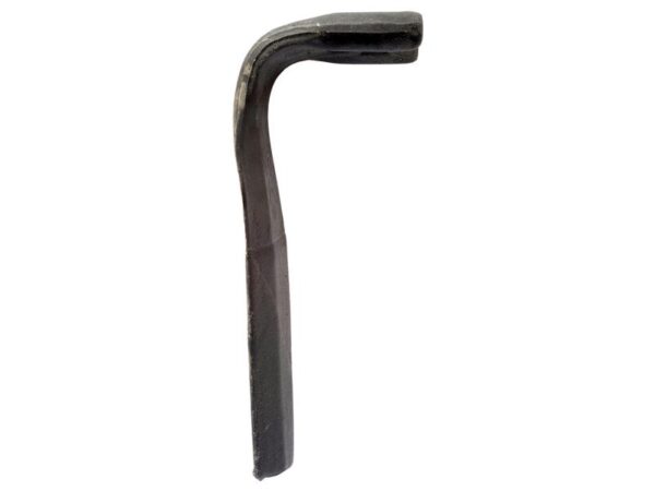 Rotorharvetand Forstærket (karbide) 110x25.5x318mm Venstre. Hulafstand: Hul Ø 19.5mm. Passer til Kuhn. Passer til: 52596510C