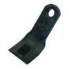 Slagle (Y-type), Længde: 130mm, Bredde: 40mm, Hul Ø: 16.5mm, Tykkelse: 8mm. Passer til Kuhn Passer til: 6060000