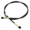 Kabel Traktormeter - Længde: 1467mm, Udvendig kabellængde mm: 1450mm.