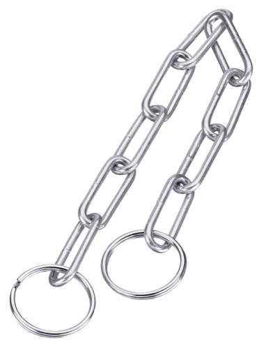 Sikrings kæde galvaniseret