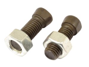 Monteringsbolt (konisk) & Møtrik - M12x38mm, Trækstyrke 12.9