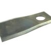 Kniv - Snoet, skarpe topkanter - 93 x 40x3mm - Hul Ø16.25mm - Venstre - Passer til Kuhn, John Deere, New Holland, Bamford, Kverneland, PZ, Kidd Passer til: 561.512.00