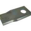 Kniv - Snoet, skarpe nederste kanter, parallel - 105 x 48x3mm - Hul Ø19mm - Højre - Passer til Claas, PZ Passer til: 9041778