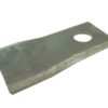 Kniv - Snoet, skarpe topkanter - 95 x 45x3.5mm - Hul Ø16.25mm - Venstre - Passer til Kuhn, John Deere, New Holland, Lely, Someca Passer til: 561.512.10