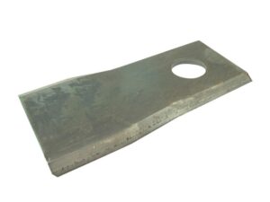 77060_pic1 Kniv - Snoet, skarpe topkanter - 95 x 45x3.5mm - Hul Ø16.25mm - Venstre - Passer til Kuhn, John Deere, New Holland, Lely, Someca Passer til: 561.512.10
