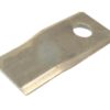 Kniv - Snoet, skarpe topkanter - 95 x 45x3.5mm - Hul Ø16.25mm - Højre - Passer til Kuhn, John Deere, New Holland, Lely, Someca Passer til: 561.513.10