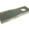 Kniv - Snoet, skarpe topkanter - 107 x 45x4mm - Hul Ø18.25mm - Venstre - Passer til Kuhn, Fort, John Deere, New Holland Passer til: 559.032.10