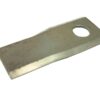 Kniv - Snoet, skarpe topkanter - 107 x 45x4mm - Hul Ø18.25mm - Højre - Passer til Kuhn, Fort, John Deere, New Holland Passer til: 559.033.10