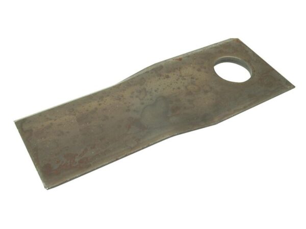 Kniv - Snoet, skarpe topkanter, parallel - 120 x 48x4mm - Hul Ø18.5mm - Højre - Passer til Vicon, Fella, Lely, Pottinger, Kuhn, New Holland Passer til: 99358700