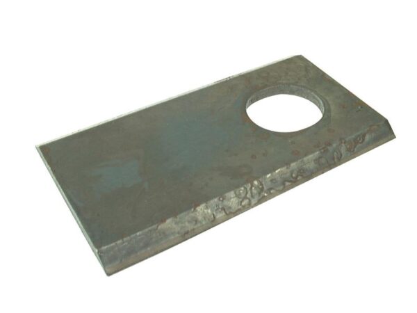 Kniv - Flad, skarpe topkanter - 94 x 50x4mm - Hul Ø20.5mm - Højre/Venstre - Passer til JF, Stoll Passer til: 1380-0001