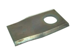 Kniv - Snoet, skarpe topkanter, parallel - 92 x 50x4mm - Hul Ø20.5mm - Højre - Passer til JF, Stoll Passer til: 1380-0022