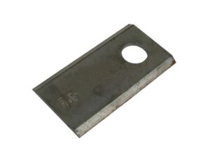 Kniv - Flad, skarpe topkanter - 96 x 50x4mm - Hul Ø19mm - Højre/Venstre - Passer til JF, Stoll Passer til: 13800025