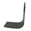 Kniv Firkantet Venstre 80x6mm Højde: 165mm. Hulafstand: 57mm. Hul Ø: 11.5mm. Passer til Dowdeswell, Howard, Kuhn Passer til: 9900