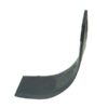 Kniv Buet Venstre 80x6mm Højde: 180mm. Hulafstand: 57mm. Hul Ø: 11.5mm. Passer til Dowdeswell Passer til: 9953