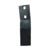 Kniv Snoet Venstre 50x12mm Højde: 230mm. Hulafstand: 50mm. Hul Ø: 16.5mm. Passer til Howard Passer til: 653256