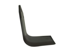 Kniv Firkantet Højre 80x8mm Højde: 165mm. Hulafstand: 57mm. Hul Ø: 14.5mm. Passer til Krone, Kuhn Passer til: 51921600