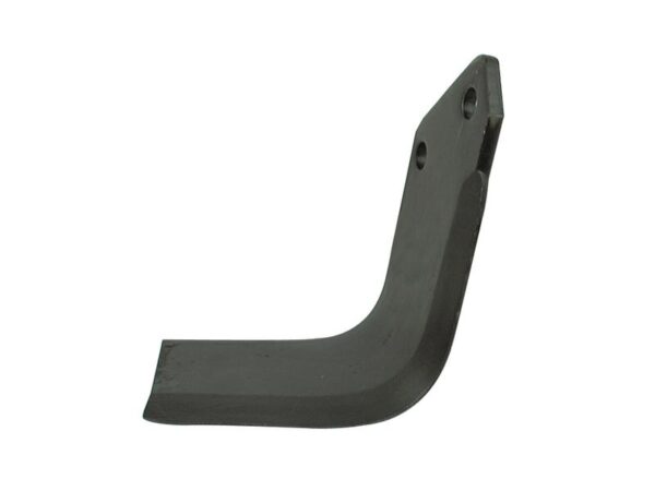 Kniv Firkantet Venstre 80x8mm Højde: 165mm. Hulafstand: 57mm. Hul Ø: 14.5mm. Passer til Krone, Kuhn Passer til: 51921500