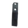 Kniv Højre 50x12mm Højde: Hulafstand: 50mm. Hul Ø: 16.5mm. Passer til Kuhn Passer til: 51916500