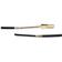 Kabel Bremse - Længde: 1380mm, Udvendig kabellængde mm: 1129mm.