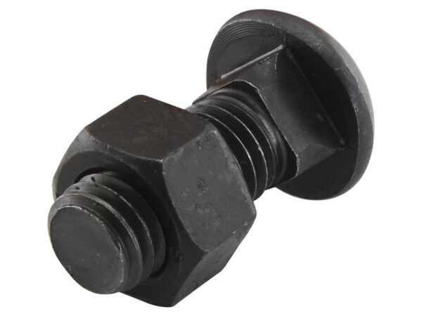 Monteringsbolt (rund) & Møtrik - M12x30mm (25 stk. Kasse) Passer til: 3011805