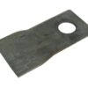 Kniv - Snoet, skarpe nederste kanter, parallel - 100 x 48x3mm - Hul Ø19mm - Venstre - Passer til Claas, Pottinger Passer til: 9041787