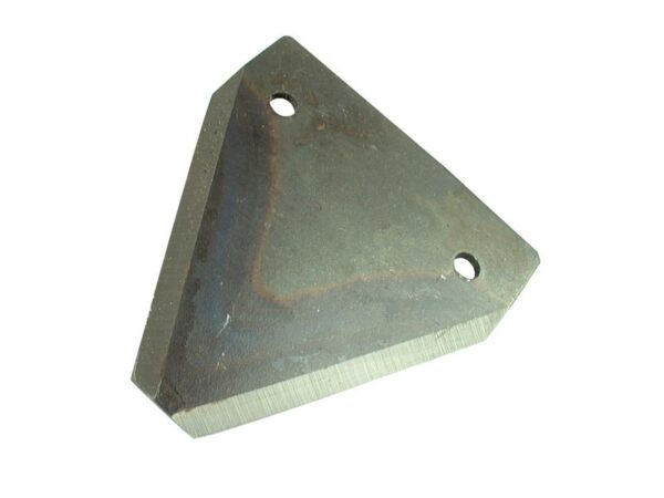 Knivblad - 80x76x2mm - Hul Ø5.5mm - Hulafstand 51mm - Passer tilMassey Ferguson Passer til: 817020M1