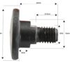 Knivboltsæt- M10x28mm - Passer til Kidd, Kuhn, Vicon Passer til: 56150100K