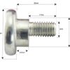 Knivboltsæt- M10x32mm - Passer til Vicon Passer til: 81160k