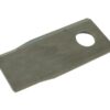Kniv - Snoet, skarpe topkanter, parallel - 106 x 49x4mm - Hul Ø19mm - Højre - Passer til Fella Passer til: 122330