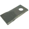 Kniv - Snoet, skarpe topkanter, parallel - 106 x 49x4mm - Hul Ø19mm - Venstre - Passer til Fella Passer til: 122329