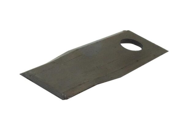 Kniv - Snoet, skarpe topkanter, parallel - 112 x 48x4mm - Hul Ø19mm - Højre - Passer til Fella, Krone Passer til: 123707
