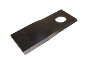 78414_pic1 Kniv - Snoet, skarpe topkanter, parallel - 126 x 48x4mm - Hul Ø20.5 x 23mm - Venstre - Passer til Kuhn, Taarup, Agram, Kverneland Passer til: 56110900