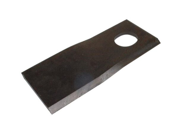 Kniv - Snoet, skarpe topkanter, parallel - 126 x 48x4mm - Hul Ø20.5 x 23mm - Venstre - Passer til Kuhn, Taarup, Agram, Kverneland Passer til: 56110900