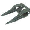 Dobbeltfinger 12mm (Sort) Passer til: 410100001