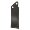 Kniv Buet Venstre 60x6mm Højde: 195mm. Hulafstand: 42mm. Hul Ø: 12.5mm. Passer til Perugini (Concept-Ransome)