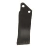 Kniv Buet Højre 60x6mm Højde: 195mm. Hulafstand: 42mm. Hul Ø: 12.5mm. Passer til Perugini (Concept-Ransome)