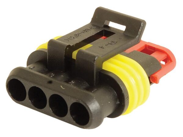 Superseal Block Connector - 4 Way - Female