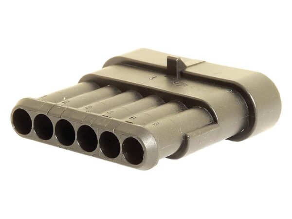 Superseal Block Connector - 6 Way - Male
