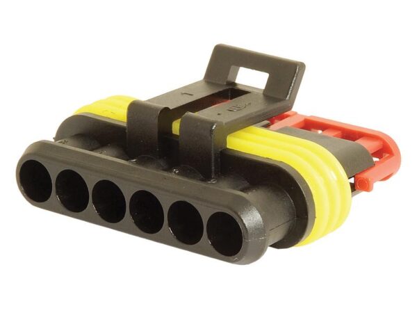 Superseal Block Connector - 6 Way - Female