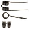Pick-up fjeder Længde:210mm, Bredde:71mm, Ø5.5mm - Passer til New Holland, Massey Ferguson, Challenger Passer til: 700728401