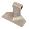 Slagle (Hammer), Topbredde mm: 54mm, Nederste bredde mm: 150mm, Hul Ø: 20.5mm, Radius 97mm - Passer til Berti Passer til: MP0794