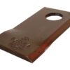 Kniv - Snoet, skarpe nederste kanter, parallel - 102 x 48x4mm - Hul Ø19mm - Venstre - Passer til Fella Passer til: 140693