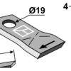 Kniv 98x48mm