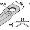 Kniv 132x34mm